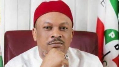 Photo of Drama as PDP staff shut offices, reject Anyanwu’s return as party Secretary 