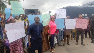 Photo of Lagos APC members protest, demand sack of state chairman