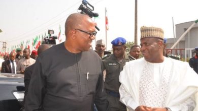 Photo of Tambuwal pens inspiring birthday message to Peter Obi at 64