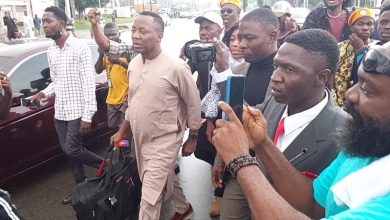 Photo of BREAKING: Sowore storms Police headquarters with travel bag, soap; supporters issue two-hour ultimatum for his release