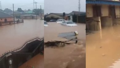 Photo of Lagos communities flooded, vehicles submerged after marathon rainfall