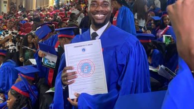 Photo of The Frontier publisher Sunny Okim’s son inducted by Pharmaceutical Council of Nigeria 