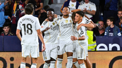 Photo of Real Madrid thrash Levante as Mbappe hits brace