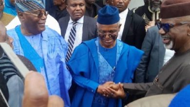 Photo of Atiku leads El-Rufai, Ayu, others on visit to Olubadan