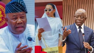 Photo of Drama in Senate: Akpabio, Oshiomhole clash with Natasha over Abortion Bill 