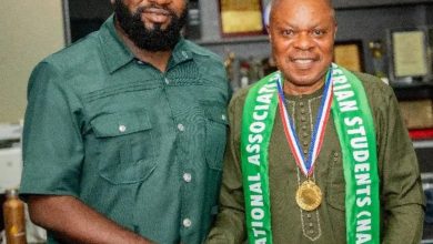 Photo of Babalola bags NANS Life Patron