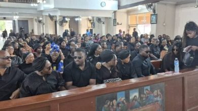 Photo of Emotions rise, tears flow freely as parents, relatives, friends gather for Arise TV anchor Somtochukwu’s Service of Songs