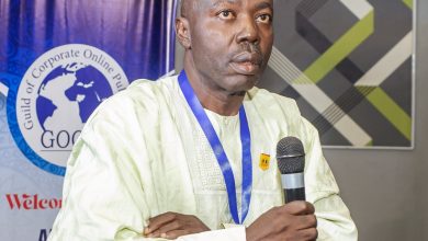Photo of Information Minister felicitates Danlami Nmodu on his election as new GOCOP President 