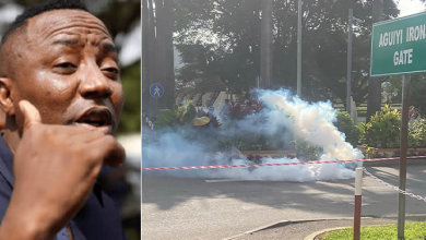 Photo of Protest: Live bullets were fired at us, Nnamdi Kanu’s brother beaten, arrested — Sowore