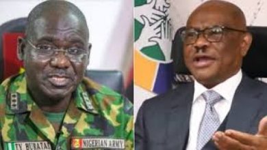 Photo of I won’t bow to military intimidation, Wike fights back, exposes Buratai’s 2019 election rigging plot