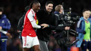 Photo of Eberechi Eze’s hat-trick sends Arsenal six points clear at top with win at Spurs