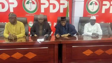Photo of Govs Makinde, Bala, newly‑elected NWC force out pro‑Wike thugs, take over PDP National Secretariat