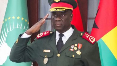 Photo of General Horta Inta-a sworn in as new Guinea-Bissau leader, ousted president arrives in Senegal