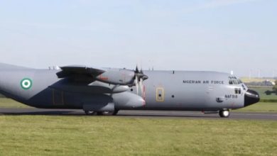 Photo of Released Nigeria’s C-130 aircraft arrives Accra from Burkina Faso, proceeding to Portugal
