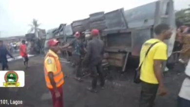 Photo of Christmas Tragedy: 2 confirmed dead as tanker explosion rocks Lagos