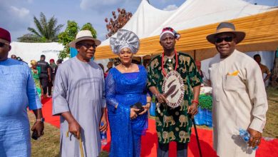 Photo of Ajia honoured with ‘Nwanne Ukwu Di Na Mba’ title in Abia, pledges to be community ambassador