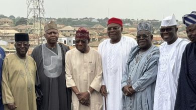 Photo of PDP is back – Turaki says as party leaders meet former President Obasanjo