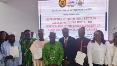 Photo of Lagos govt issues provisional allocation letters to 180 Alaba Transnational Market beneficiaries