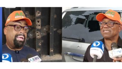 Photo of Peter Obi, Akpata, ADC blast APC after Edo gunmen strike
