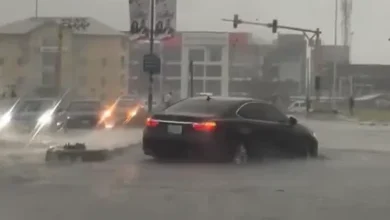 Photo of BREAKING: Lagos traffic grinds to halt as rainfall leads to flooding