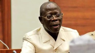 Photo of Oshiomhole sparks fresh controversy, says ‘political sins cannot send politicians to hellfire’