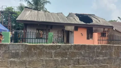 Photo of Suspected political thugs set ADC secretariat in former Gov Amaechi’s village on fire