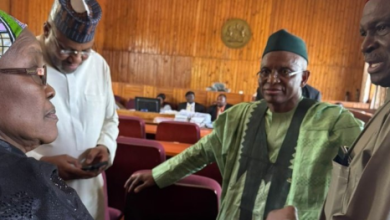 Photo of Heavy security as ex-Gov El-Rufai appears in Kaduna Court, journalists barred