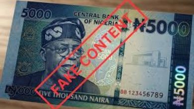 Photo of CBN debunks viral N5,000 note featuring Tinubu