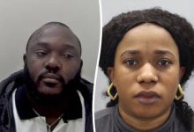 Photo of Nigerian couple jailed in UK over £433,000 tax fraud