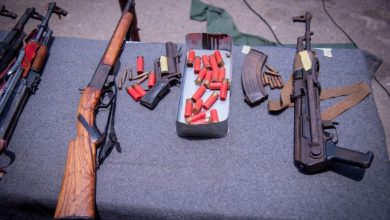 Photo of Police arrest 4 bandits, recover AK-47 rifles, ammunition
