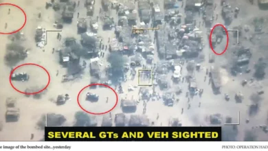 Photo of Airstrikes smash fleeing terrorists at notorious market, many killed