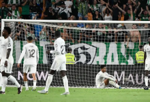 Photo of Real Madrid’s title hopes fade after draw with real betis