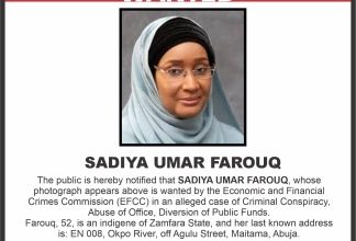 Photo of Alleged N37bn Fraud: EFCC declares ex-Minister Sadiya Umar Farouq wanted