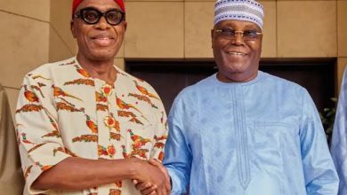 Photo of 2027 Race: Atiku, Amaechi obtain ADC presidential nomination forms 